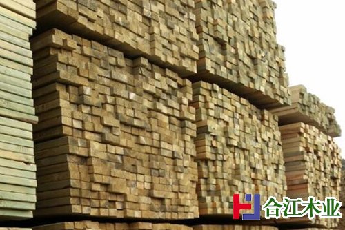 新疆防腐木图片2