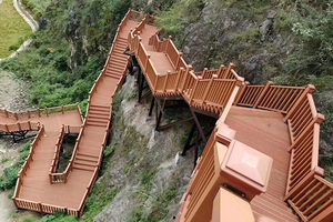 塑木栈道地板工程案例