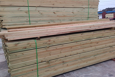 花旗松防腐木板材