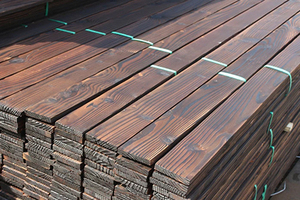 美松碳化木板材
