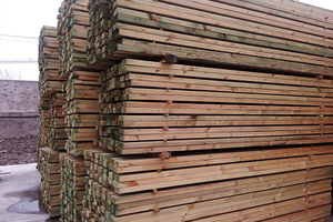 新疆防腐木板材