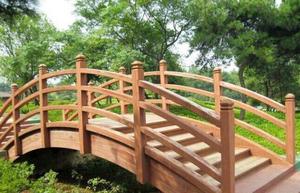 碳化木木桥